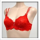 Venus NEW 2 Pack $114 Sexy RED Floral Lace Mesh Bra #0213 32B 34A 34B 36A 36B 38A