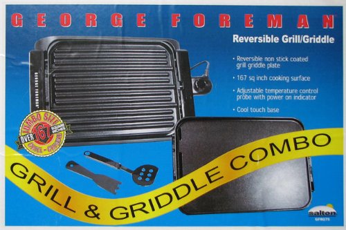 George Foreman Reversible Electric Grill/Griddle