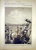 KING TROOPS REVIEW DUBLIN IRELAND BELFAST HOSPITAL 1903