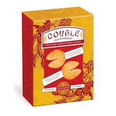 Double Happiness Fortune Cookie Note Cards