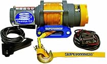 Hot Sale Superwinch 1125230 Terra 25 2500lb/1134kg single line pull with hawse, handlebar mnt toggle, handheld remote, and synthetic rope