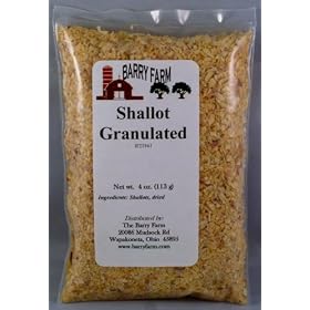 Shallots, Granulated, 4 oz.