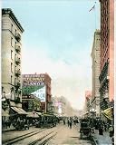 Photographic Print of Spring Street, Los Angeles, California, USA, c1900s. from Heritage-Images