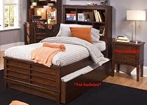 Big Sale Liberty Furniture Chelsea Square 3 Pc - Twin Bookcase Bed, Student Desk & Hutch