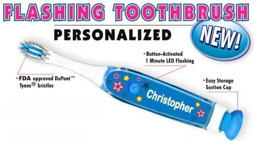 Personalized Flashing Tootbrush Angelina