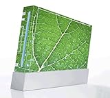 Green Leaf Texture Decorative Protector Skin Decal Sticker for Nintendo Wii ....