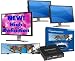 Ultra-Premium Giant Panorama Monitor Bundle with 3, Dell UltraSharp 2408WFP 24-inch Widescreen Height-Adjustable HD Flat Panel LCD Monitors Plus Matrox TripleHead2Go Digital Edition with Surround Graphics