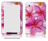 Bundle Monster Samsung Galaxy Tab 7.0 Vinyl Skin Cover Art Decal Sticker Protector Accessories - Aloha Plumeria