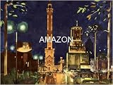 1965 Millard Sheets - Michigan Boulevard Chicago Illinois - Fine Art Print Watercolor Reproduction Poster