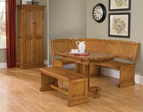 Corner Bench with Rectangular x 23D)