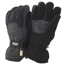 Mens Heavy Ski Thinsulate Thermal Fleece Gloves with Palm Grip (3M 40g)