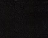 Distressed Faux Leather Upholstery Fabric Black