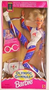 Amazon.com: Barbie ( Barbie ) Olympic Gymnast 1996 Atlanta Games Doll