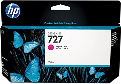 HP B3P20A HP 727 130-ml Magenta Ink Cartridge