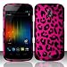 HOT PINK LEOPARD Hard Rubber Feel Plastic Design C