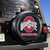 NCAA Ohio State Buckeyes Black Tire Cover