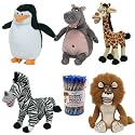TY BEANIE BABIE MADAGASCAR SET OF 5 WITH SMENCIL