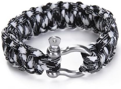 Military Survival Paracord Bracelet (9")