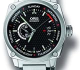 Oris Men's BC4 Black Dial Bracelet Watch #4154MB