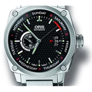 Oris Mens BC4 Black Dial Bracelet Watch #4154MB by Oris