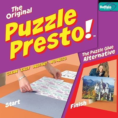 Buffalo Games Puzzle Presto Peel & Stick Puzzle Saver