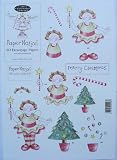 A4 3D step by step Paper Nation decoupage sheet - Christmas fairy