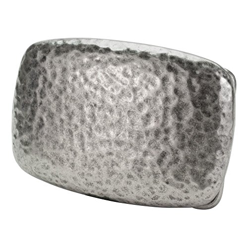 Hammered Distressed Belt Buckle | Silver
