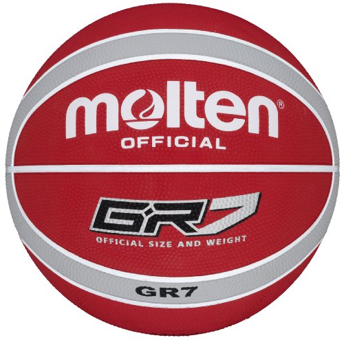 Molten Basketball BGR7-WRS, Rot/Silber, 7 Preisvergleich