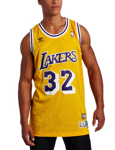 NBA Los Angeles Lakers Magic Johnson Swingman Jersey, Gold, X-Large
