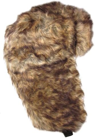 Dakota Dan Winter Trooper, Trapper, or Hunting Hat Faux Fur
