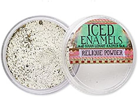 Iced Enamels® Relique Cold Enameling Powder - Choose Color (Ivory / White)