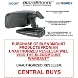 BlendMount Your Beltronics Escort Radar Detector. High Quality Custom Mount by J28 Design