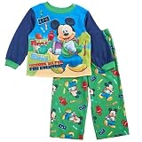 Disney Mickey Learning 2 Piece PJ Set BLUE 3T