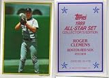 1989 Topps Glossy All Star Send In Baseball Card Roger Clemens