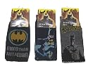 Childrens/Kids Batman, Character Socks (Pack of 3 Socks) (12-3.5 (largest))