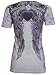 Rebel Saints AFFLICTION Womens T-Shirt BEAUTY Tattoo Biker UFC Sinful