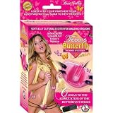 Nasstoys Teddi's Red Soft Jelly Vibrating Clitoral Wings Of Ecstasy Butterfly