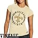 New Orleans Saints Shirts : Mitchell & Ness New Orleans Saints Ladies Cream Juniors Vintage Graphic