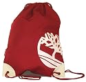 Timberland "Turnstyle" Unisex Drawstring Timberland Gymsack - Red