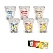 The Simpsons Beer Recipe Shot Glass Set of 3
