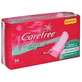 Health & Personal Care : Carefree To Go Pantiliners, Medium Protection, Unscented, 56-Count Packages (Pack of 6)