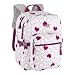 Trans by JanSport Super Max Backpack - White/ Pink Love Puzzle Image