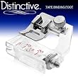 Distinctive Tape Binding Sewing Machine Presser Foot - Fits All Low Shank Snap-On Singer*, Brother, Babylock, Viking (Husky Series), Euro-Pro, Janome, Kenmore, White, Juki, Bernina (Bernette Series), New Home, Simplicity, Necchi, Elna and More!