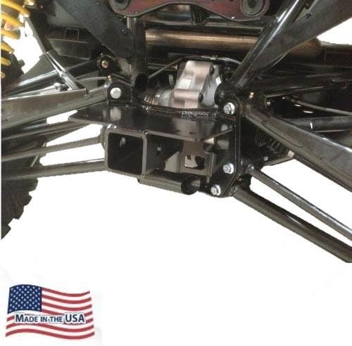 13 14 Can-Am Maverick Rear 2" Receiver Hitch & Winch Mount Black #10-1125