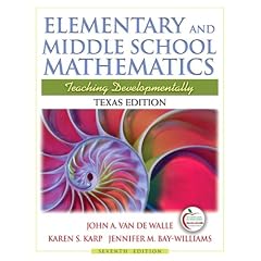 Texas Edition of Elementary and Middle School Mathematics