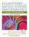 Texas Edition of Elementary and Middle School Mathematics (7th Edition)