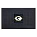FANMATS 11444 Green Bay Packers Heavy Duty Vinyl Medallion Outdoor Door Mat - 19.5in. x 31in.
