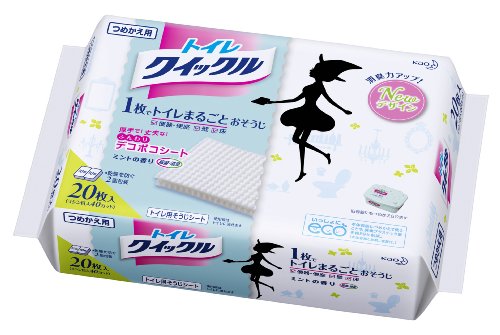 【大容量】 トイレクイックル つめかえ用 20枚入
