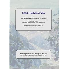 Alcoholics Anonymous 2005 NH State Convention Complete CD Set (ReXark Inspirational Talks, 12 Speakers on 5 CDs)