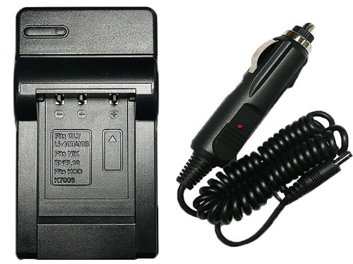 【充電器(黒色タイプ)】 フジフィルム　NP-45/NP-45A対応 FinePix 対応